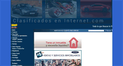 Desktop Screenshot of clasificadoseninternet.com